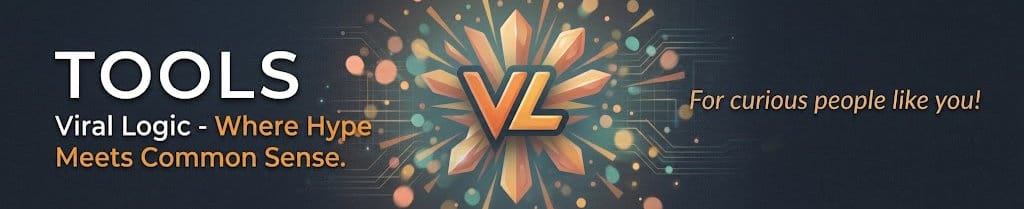 Viral Logic interactive tools and decision calculators banner